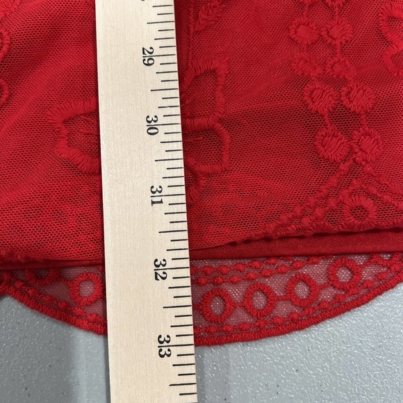 Altard State Red Lace Halter Dress Sleeveless Party Cocktail Mini Size S - Picture 8 of 10